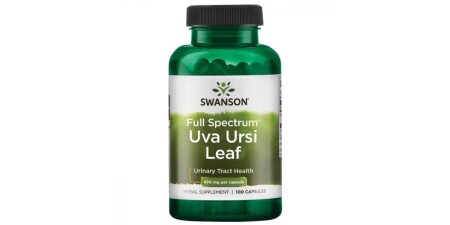 Full Spectrum Uva Ursi Leaf, 450mg - 100 caps - Swanson