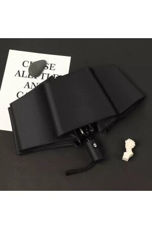 Fully Automatic Bag Size Black Color Umbrella Plain Color Umbrellas - ELEVEN MARKETS