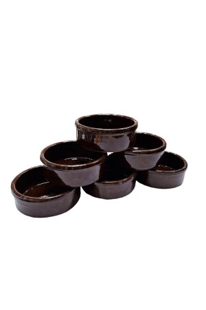 Fully Glazed Clay Oven Casserole 6 Pieces Fully Glazed Earthenware Rice Pudding Casserole - Matar Endüstriyel Mutfak Ekipmanları