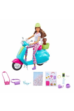 Fun Holiday Scooter and Accessories HGM55 T000HGM55 - Barbie
