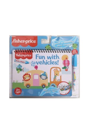 Fun With Vehicles Magic Coloring Book Water Magic - Fisher Price