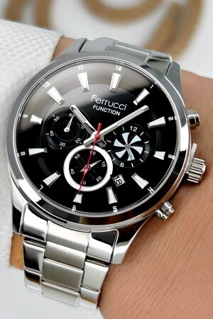 Function Men's Wristwatch Steel Strap New Season Bracelet Gift 3atm sdfer057 - Ferrucci
