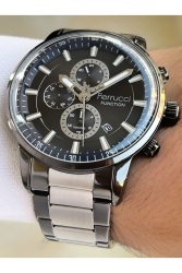 Funktionen Aktive 3 Atm wasserdichte Herrenarmbanduhr mit Stahlarmband FRC552 - Ferrucci