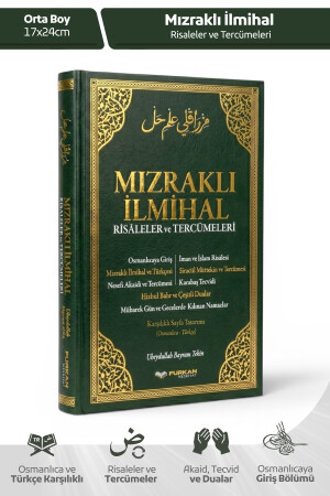 Furkan Neşriyat Mızraklı İlmihal Risaleler ve Tercümeleri - Yeşil - Furkan Neşriyat