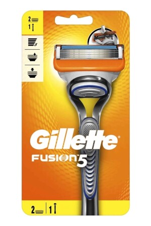 Fusion 5 Shaver + 2 Spare Razor Blades - Gillette