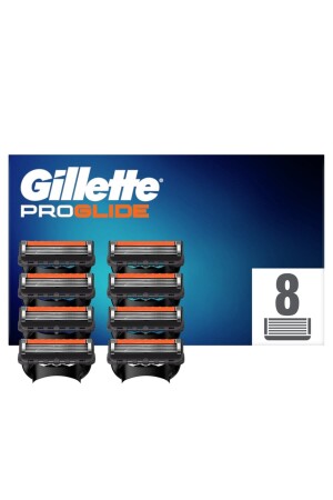 Fusion Proglide Replacement Razor Blades 8 Pieces - Cardboard Package - Gillette