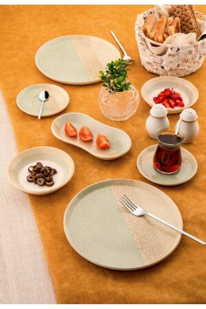 Future 26 Piece Porcelain Breakfast Set for 6 People N25006 - Noble Life