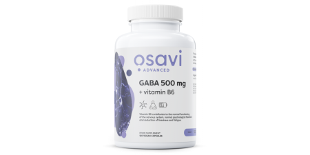 GABA 500mg + Vitamin B6 - POWERBODY