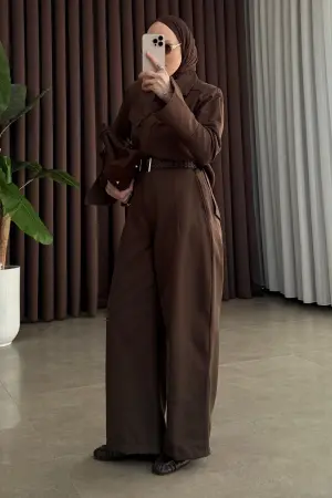 Gabardine Special Edition Pinterest Set Coffee - Nuuwears