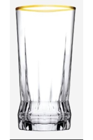 Gaia Gilded Glass 6 Pieces 285 Cc - 017oa Fma06256 465651 - Paşabahçe