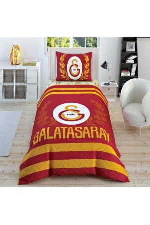Galatasaray Kırmızı Dört Mevsim Complete Set - Uyku Seti - Taç