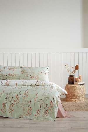Galhos Single Duvet Cover Set PR-EVTEKSTILI-59038200697 - FLORETTA