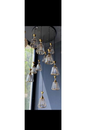 Gallery Space Chandelier 8183882818 - Beyaz Aydınlatma