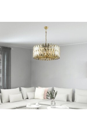 Galliano Antique Crystal, Stone Modern Design Crystal Living Room Chandelier 7000-1131-11-50 - Apliqa