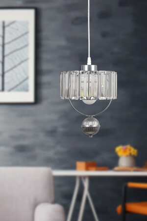 Gallon Single Lux Crystal Chandelier Chrome 200 001 1028 01 - Begüsa