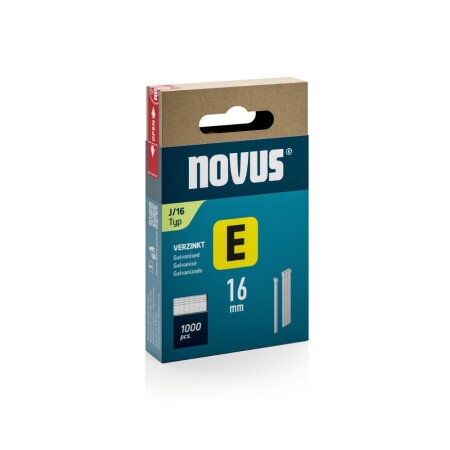 Galvanized nails NOVUS E J/16, 1000pcs. - Novus