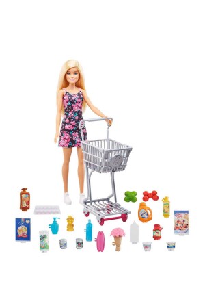 Game Set Gtk94 BARBSHOP in Supermarket - Barbie