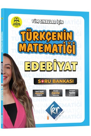 Gamze Hoca Türkçenin Matematiği Tüm Sınavlar İçin Edebiyat Soru Bankası - Kr Akademi Yayınları