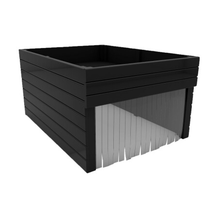 Garage for lawn robot AUTO-MOW 2in1, black - Auto-Mow