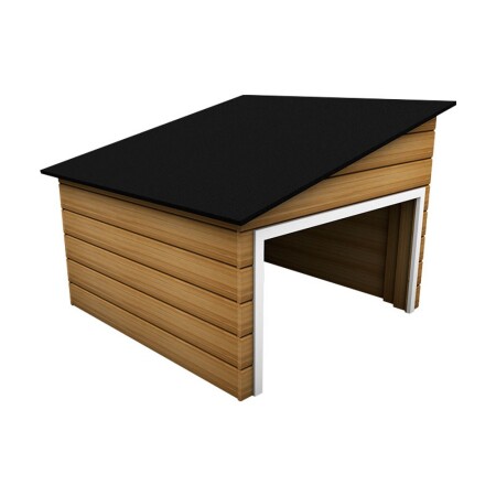 Garage for lawn robot AUTO-MOW Alpine, wooden - Auto-Mow