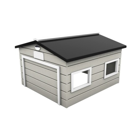 Garage for lawn robot AUTO-MOW My Robot Compact, white/gray - Auto-Mow