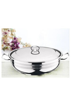 Gastro Steel Flattened Rice Pot 34 Cm 446 - Berlin