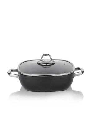 Gastronomie Master Granit Ind. Flacher Topf, 26 cm, 1S2404-22001-SIY10 - Schafer