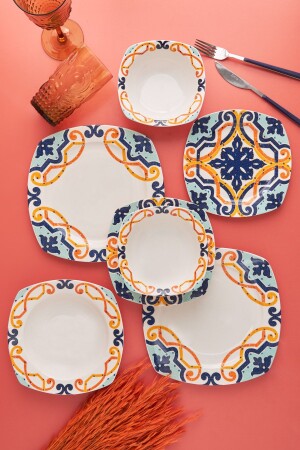 Gaudi 24 Piece Porcelain Dinner Set for 6 Persons 153. 03. 06. 6340 - Karaca