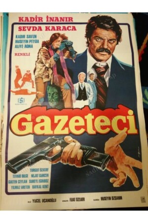 Gazeteci-kadir Inanır-sevda Karaca-film Afişi 14351936 - Plakperest