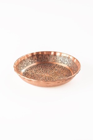 Gaziantep Bakır Çerezlik Kuruyemiş Sunumluk(14CM X 2,5CM) DMT-19163 - DMT COPPER HOME