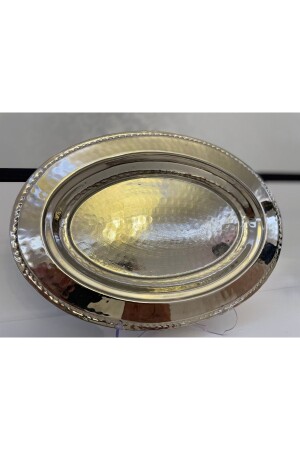 Gaziantep Copper Embroidered-tattooed Presentation Bowl-Iskender Plate Width: 30cm TYC00673472034 - DMT COPPER HOME