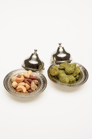 Gaziantep Copper Handmade Coffee Serving Bowl Mini Turkish Delight Bowl Set of 2 (5,5CM*6CM 0,8MM THICKNESS) TYC00459816207 - DMT COPPER HOME