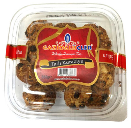 Gazioglu Sultan Kekse 350g - Gazioglu