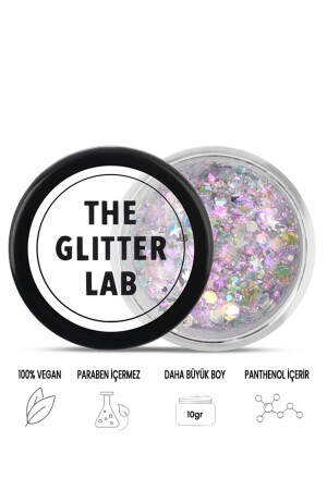 Gel Form Shiny Glitter - Baby BBY - The Glitter Lab