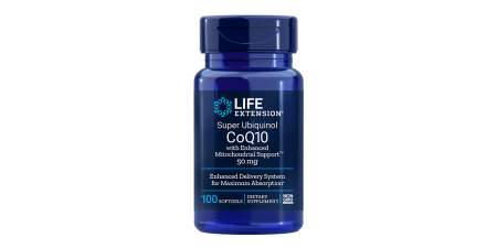 Geliştirilmiş Mitokondri Desteği İçeren Süper Ubiquinol CoQ10 - Life Extension