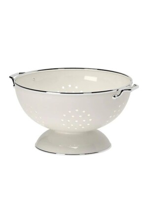Gemak White Metal Strainer - 22 Cm - Ikea