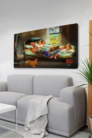 Gemälde des Glücks auf Leinwand, 100 x 140 cm, MTLLGNTBLS016 - ColorVision