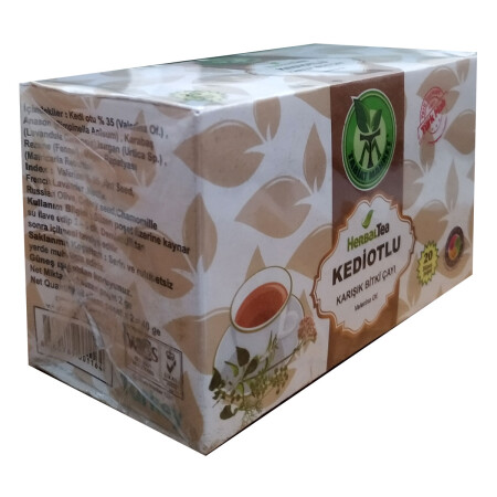 Gemischter Kräutertee mit Baldrian, 20 Filterbeutel - 10