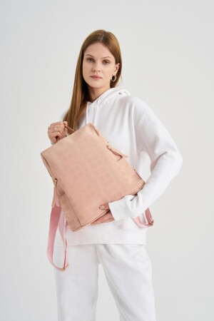 Gemusterter Damen-Rucksack in großer Größe - Lucky Bees