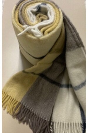 Gençev Home &selin& 100% Pure Wool Scotch Blanket Single Wool Blanket - 100% Pure Wool - Wool GH020 - Sesli