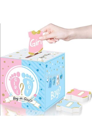 Gender Party Prediction Box Boy Girl - Big Party