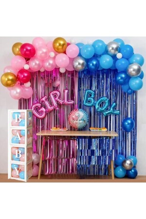 Gender Reveal Party Set; - Patladı Gitti