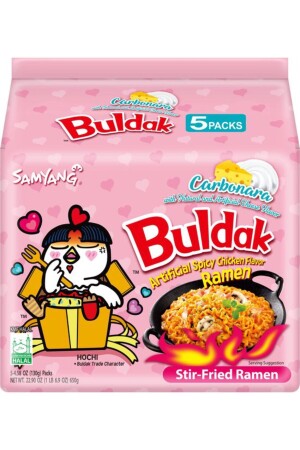 Genel Markalar Samyang Buldak Carbonara Ramen Hot Chicken Flover 130 Gr 5 Adet - Genel Markalar