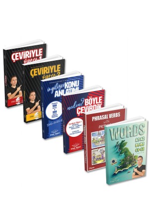 General English Set with 6 Books and Video Support - Özer Kiraz Yayınları