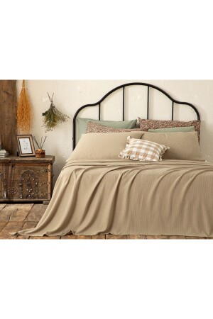 Genesis Soft Touch Double Sleeper Set 200x220 Cm Beige TYC00450568920 - English Home