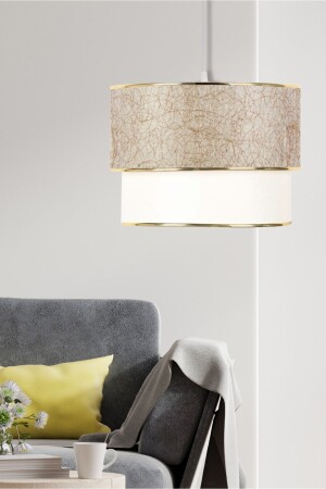 Genial Gold String Cake Pendant Lamp Chandelier EV-213 - EvLight