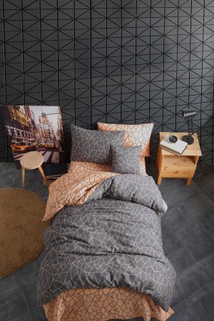 Geo Single Duvet Cover Set PH1010 - Pamuxu Home
