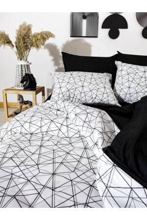 Geometrie Double Duvet Cover Set 1 Duvet Cover + 2 Pillowcases gckns0330 - CAQQA