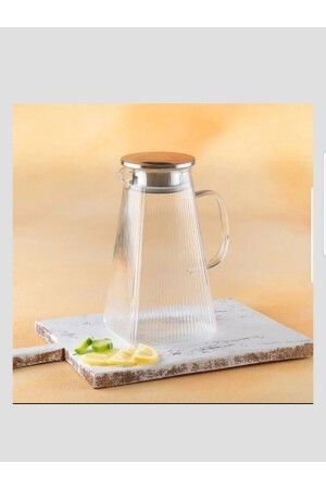 Gestreifter Borosilikatglaskrug 1500 ml acr 086 - ACAR