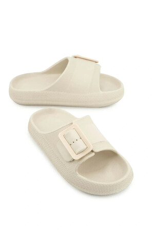 Gezer Women's Daily Thick Sole EVA Lightweight Home Street Balcony Terrace Garden Pool Beach Slippers - Gezer